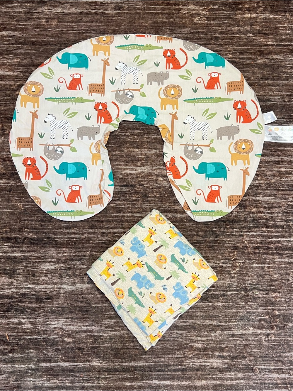 Boppy Pillow Cover and Nursing Blanket